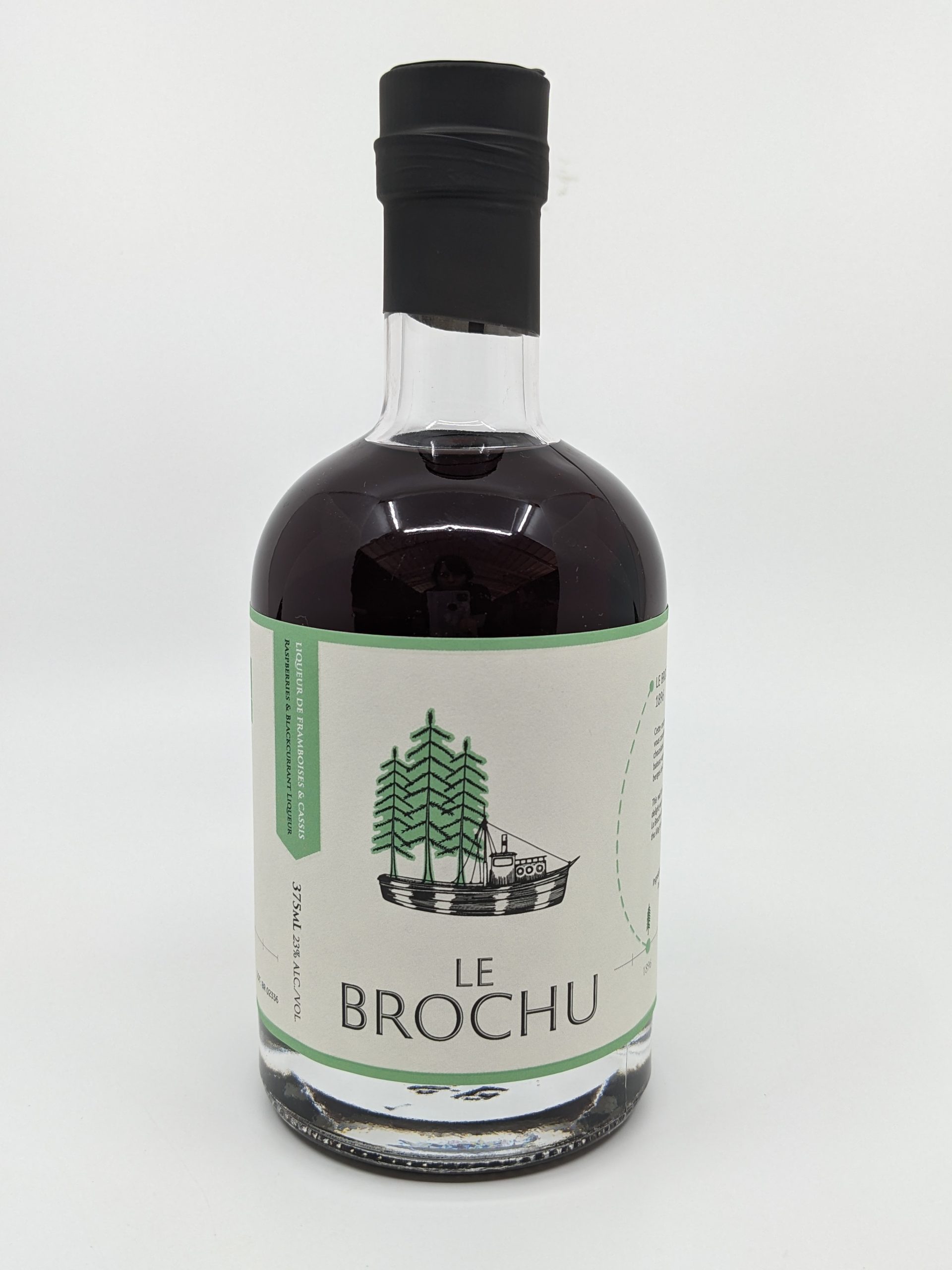 Le Brochu (liqueur de framboises et cassis)