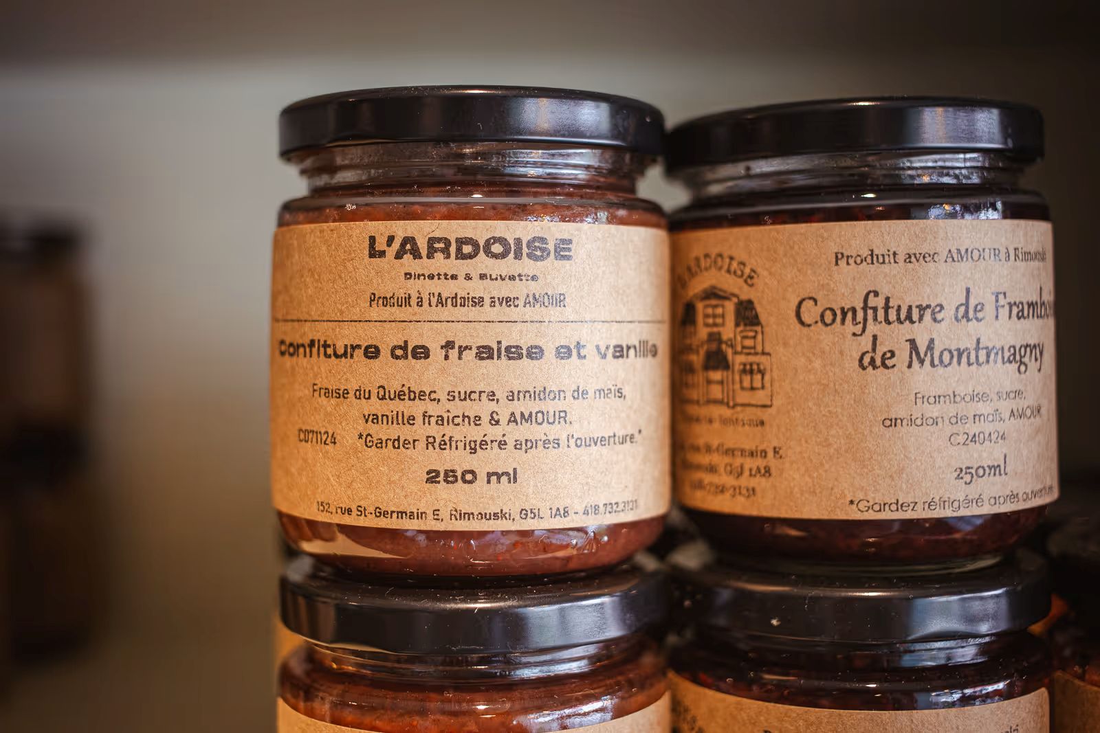 Beurres, confitures et gelées