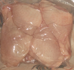 Découpes de poulet