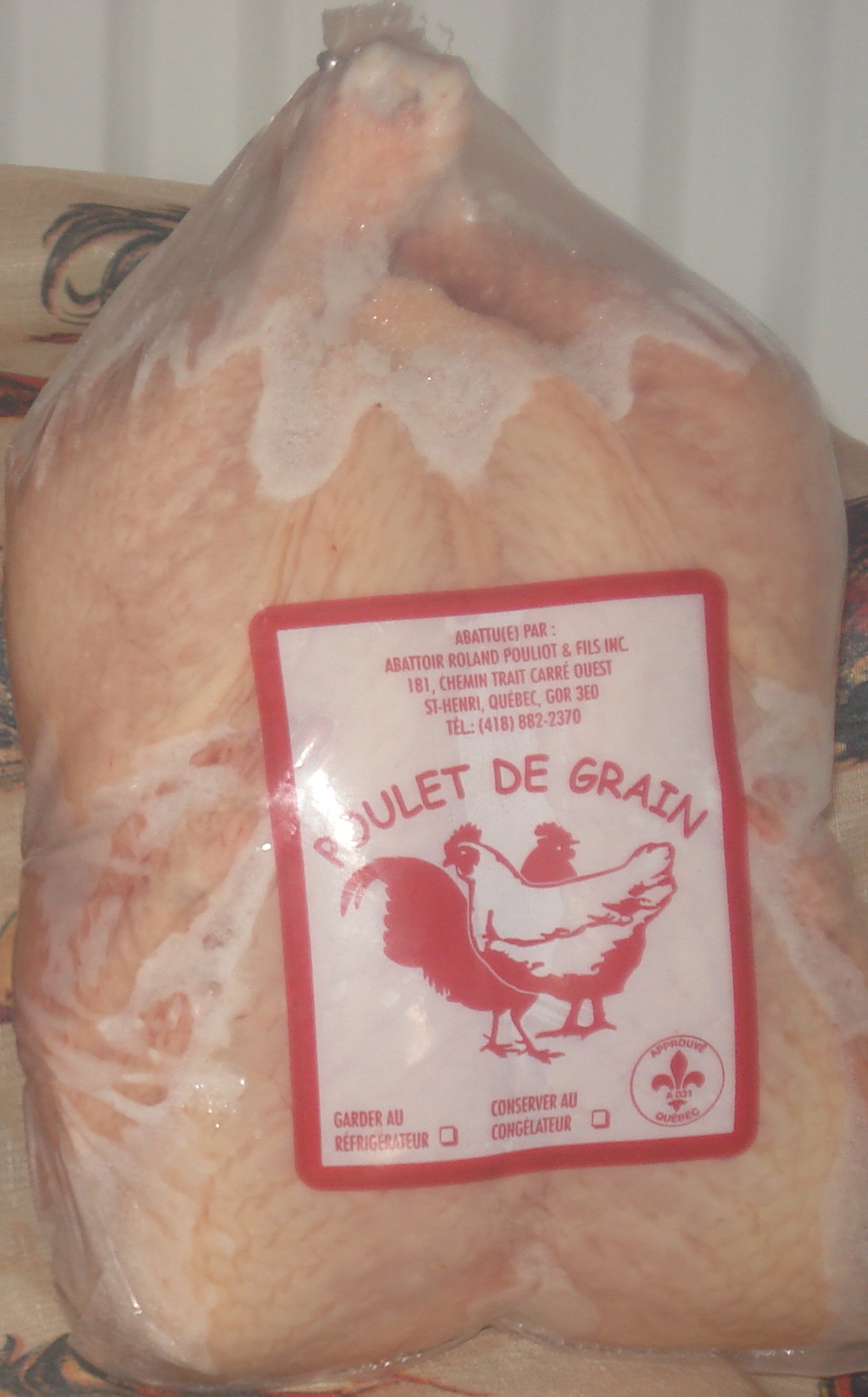 Poulet entier