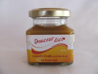 Caramel érable et la fleur de sel