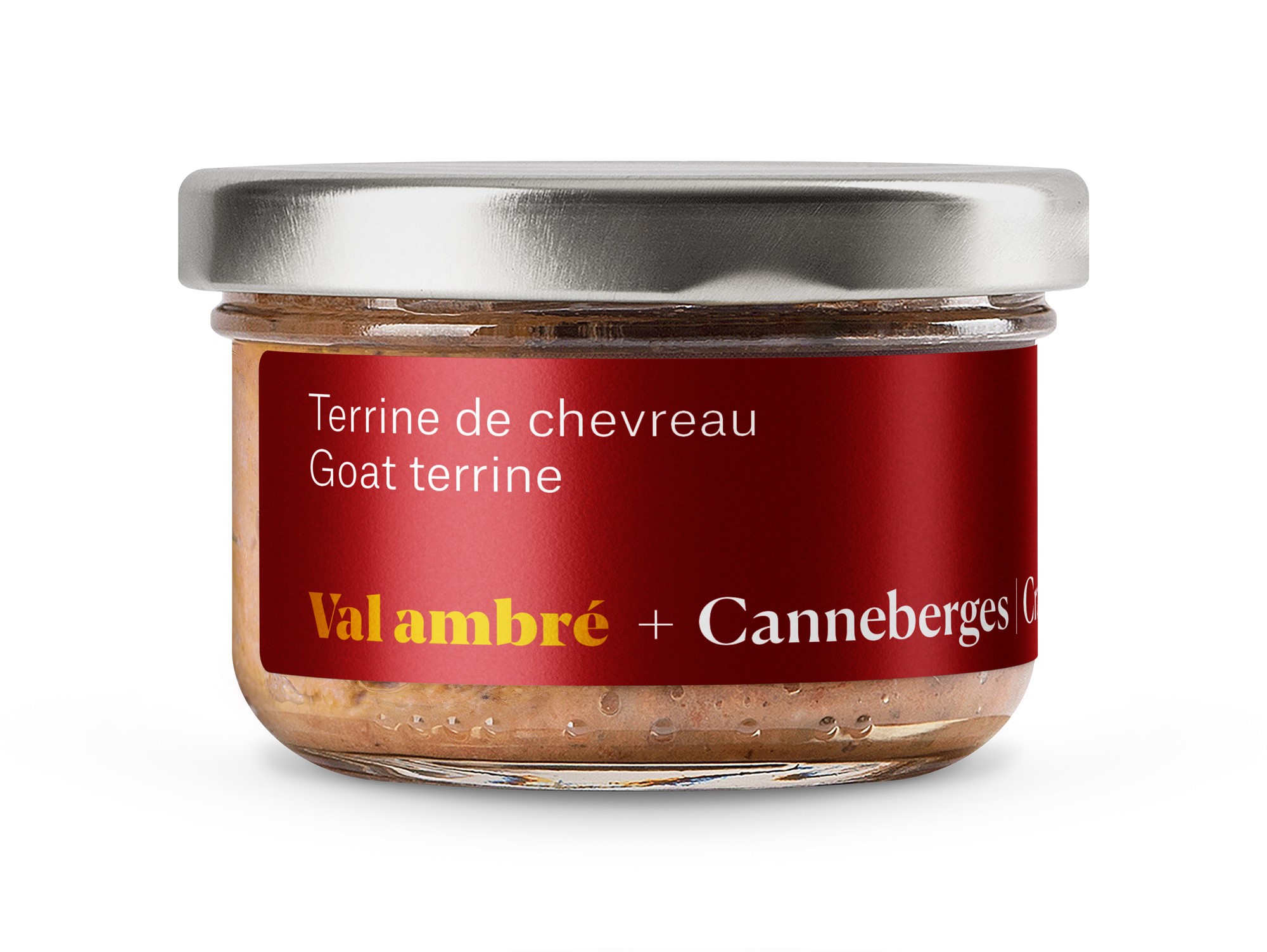 Terrine de chevreau au Val ambré et canneberges