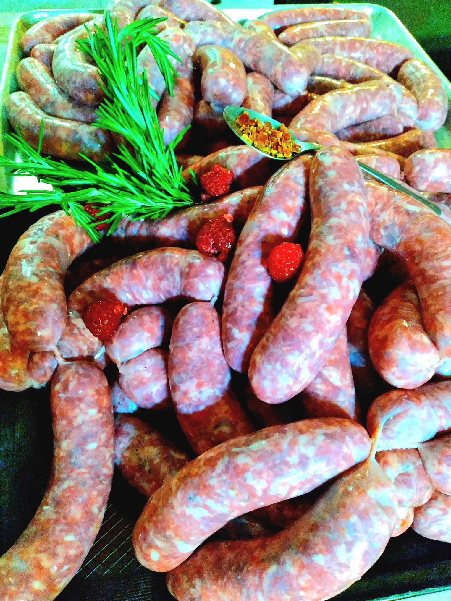 Saucisses de sanglier