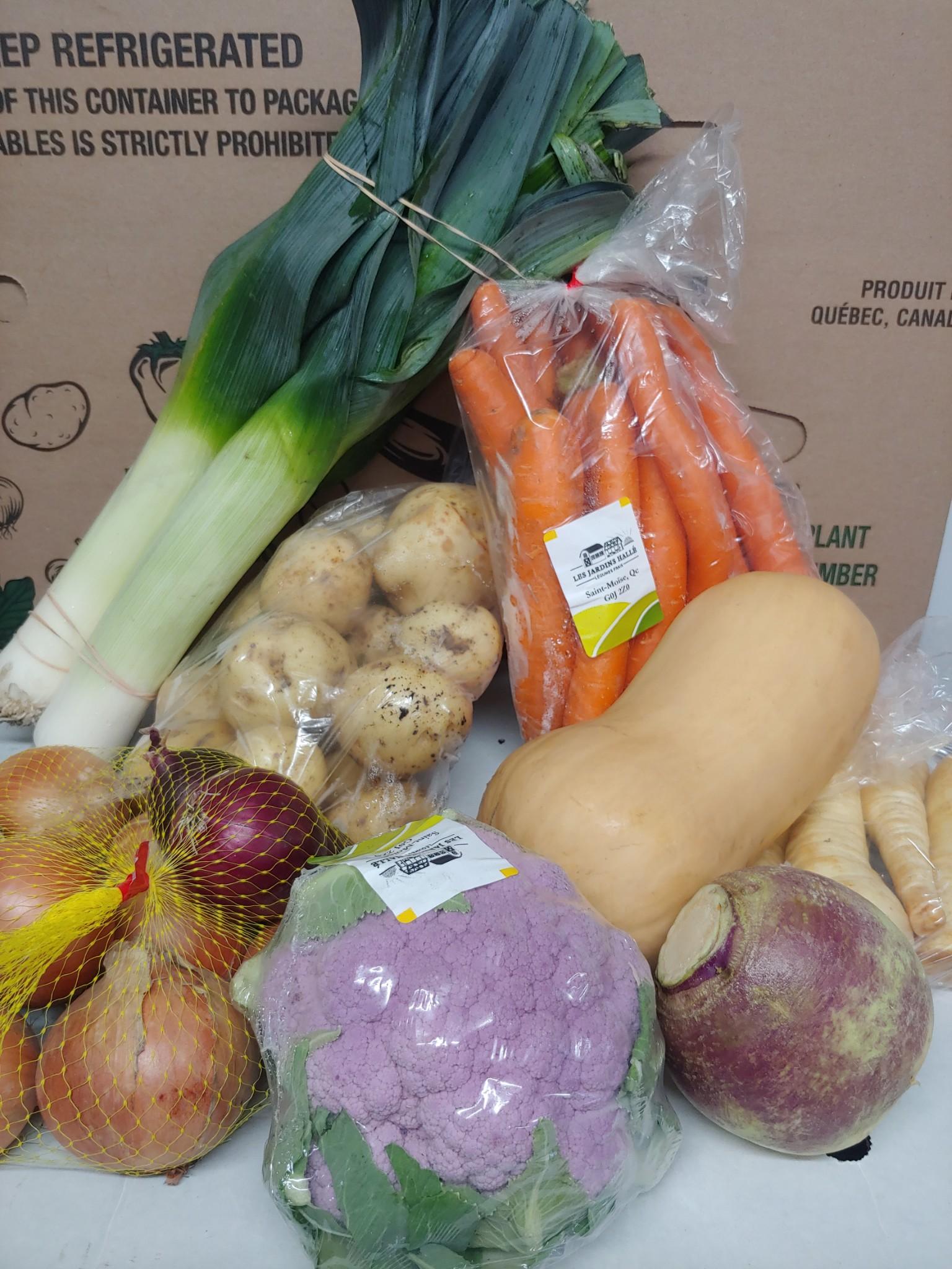 Légumes frais