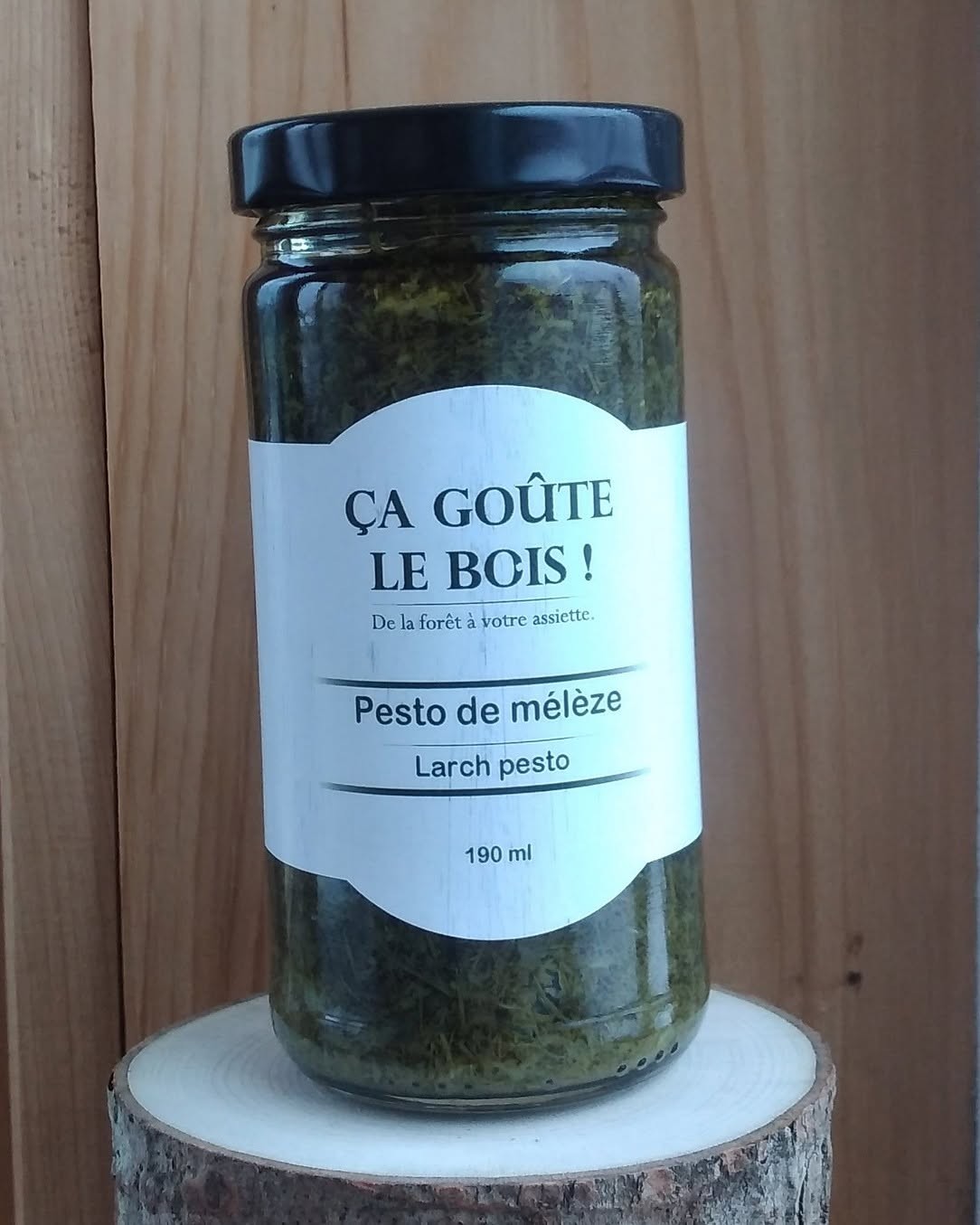 Pesto de mélèze