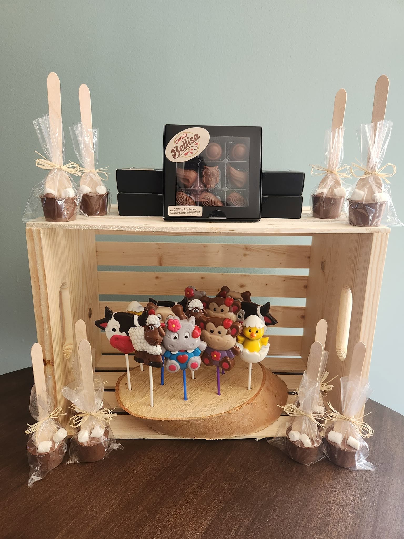 Suçons chocolat au lait