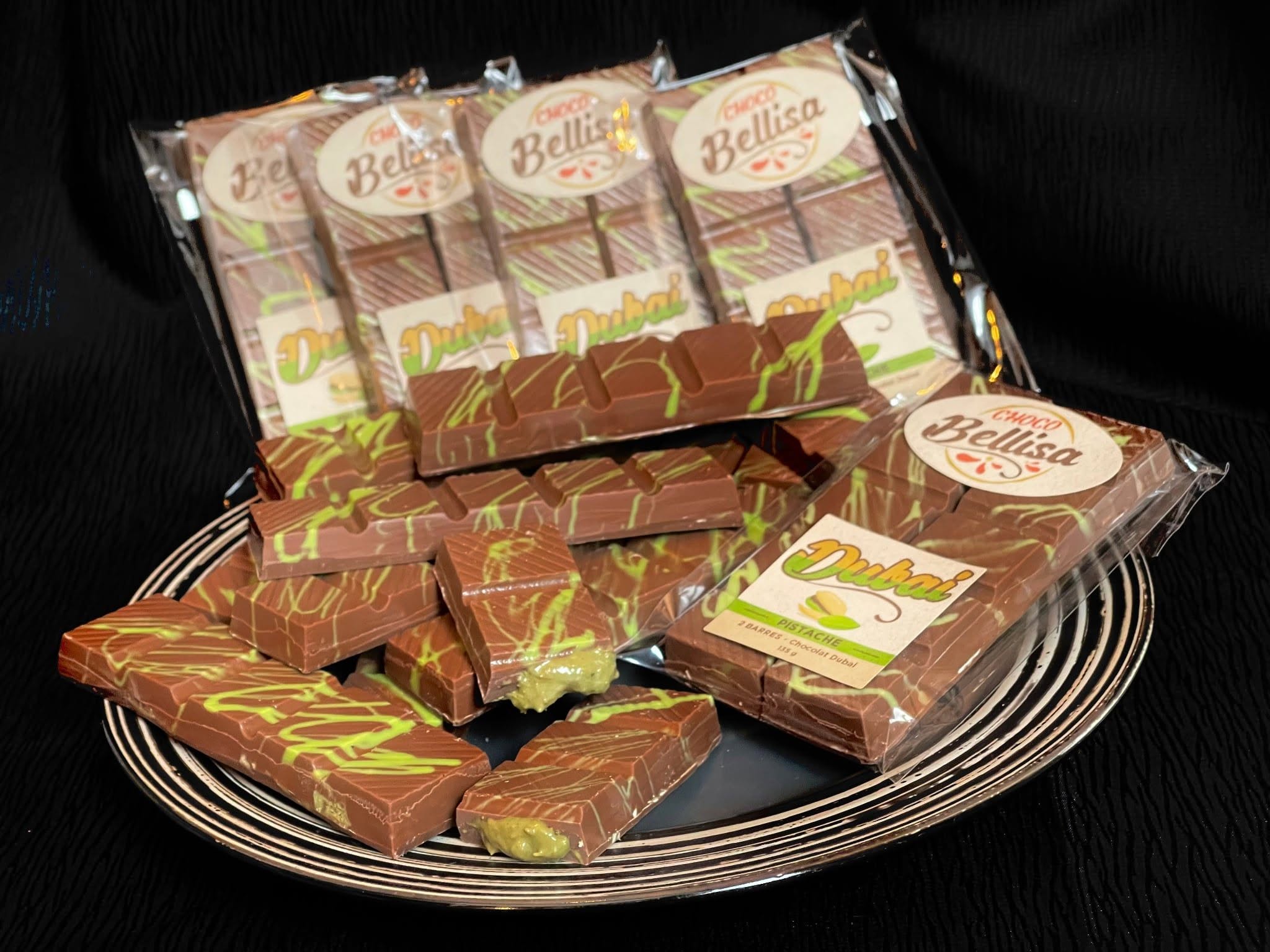 Barre de chocolat Dubaï