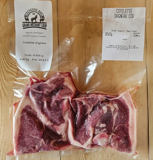 Côtelettes d’agneau