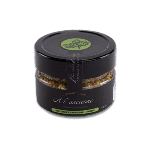 Moutarde à l&rsquo;ancienne aux herbes