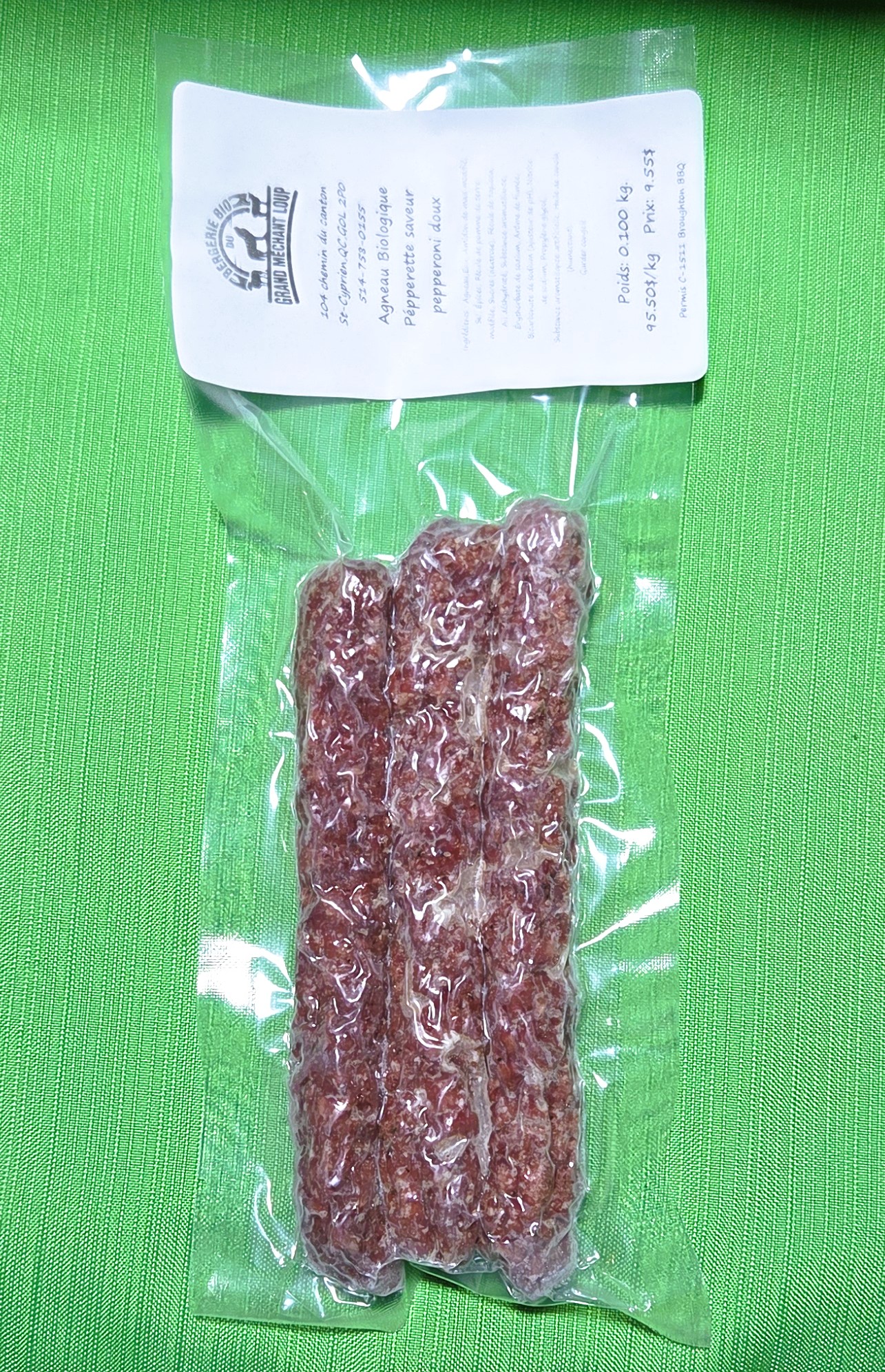 Pepperette saveur de pepperoni