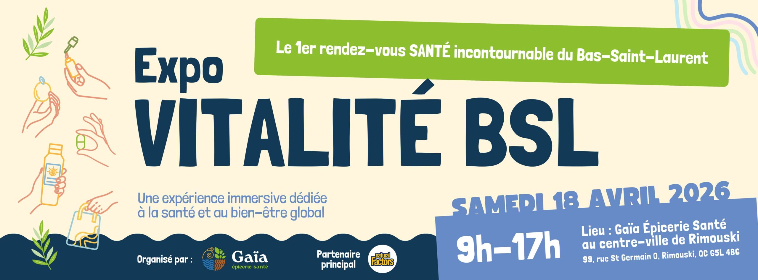 Expo Vitalité BSL – Le 1er rendez-vous SANTÉ incontournable du Bas-Saint-Laurent