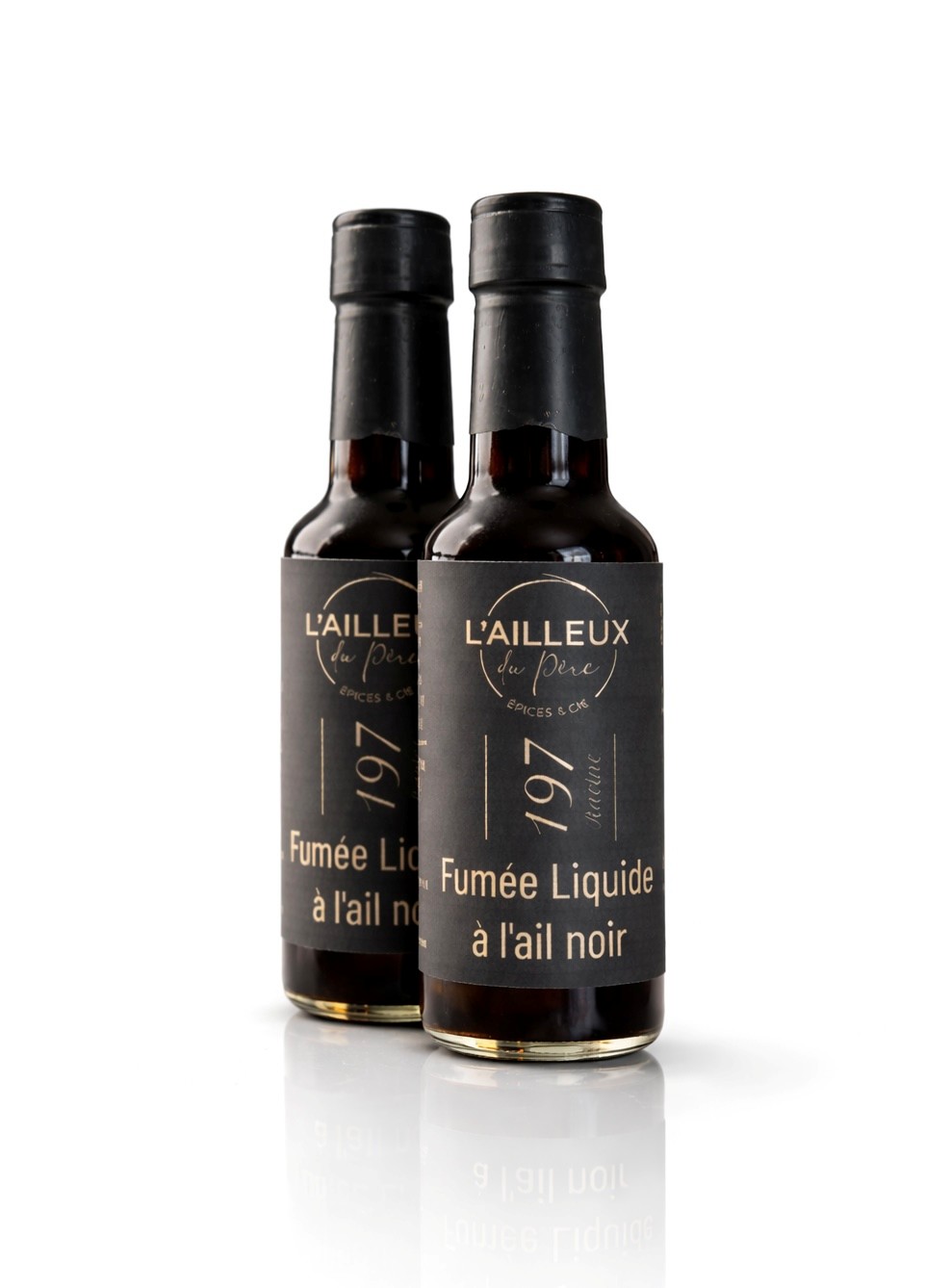 Fumée liquide à l&rsquo;ail noir